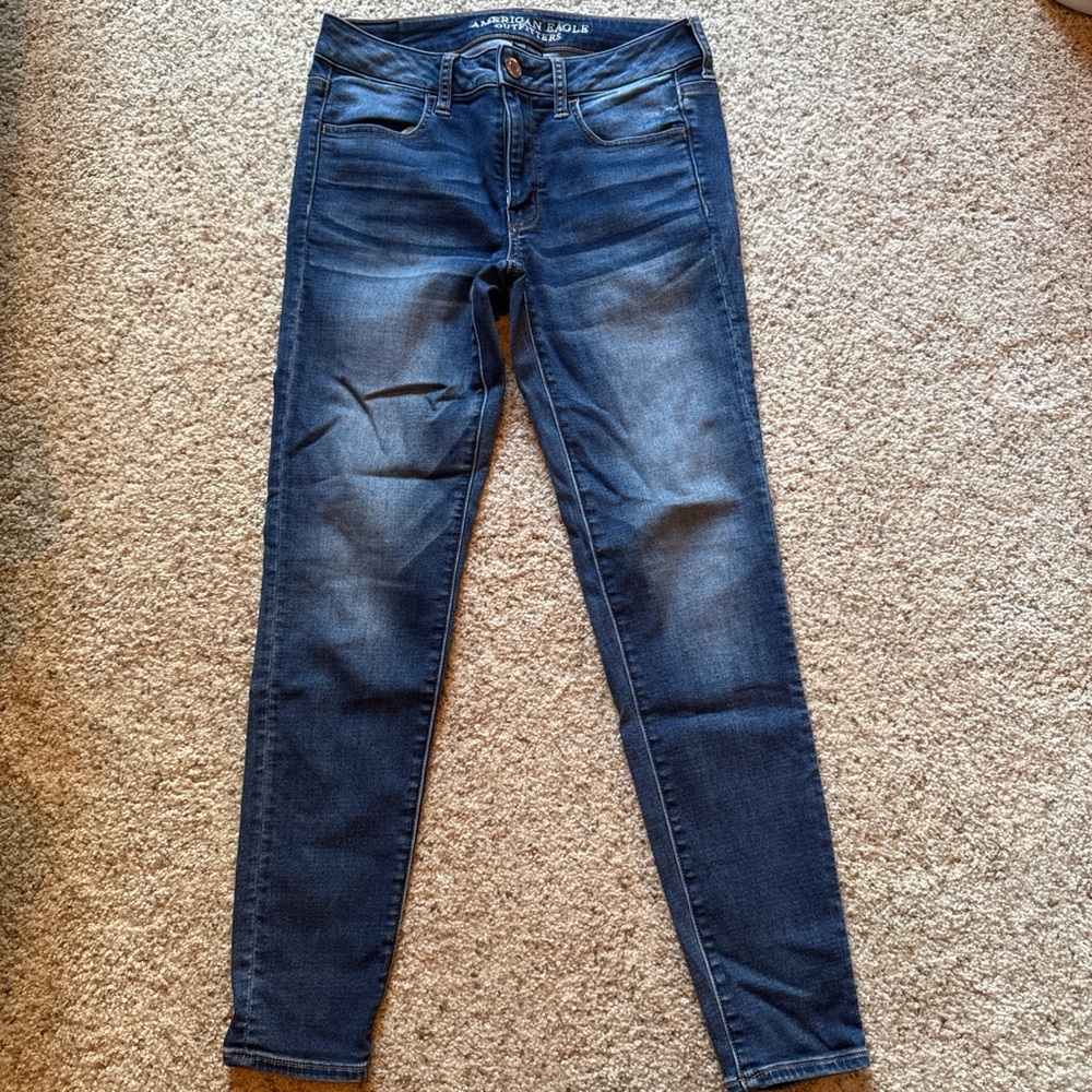American Eagle Outfitters Dark Wash Skinny Jeans